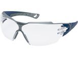 Bügelbrille Uvex pheos cx2 fbl sv, EN 166, EN 170, Polycarbonat klar, Rahmen blau/grau, 5 Stück