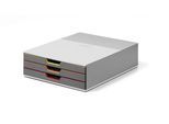 Durable Schubladenbox Varicolor, 3 Schübe, DIN C4