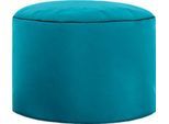 Hocker DotCom scuba®, für Sitzsack Swing, abwaschbar, Innenseite PVC-beschichtet, petrol