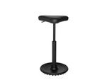 Hocker TOPSTAR Sitness H1-Work, Kunstleder, höhenverstellbar, TPU-Sohle, Clean-Effekt-Gasfeder, desinfektionsmittelbeständig, schwarz