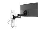 Monitorarm Ergotron TRACE, für 1 Display bis 38″ & bis 9,8 kg, höhen-/tiefenverstellbar, schwenk-/dreh-/neigbar, mit Tischklemme, weiß