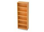 Regal, 6 OH, B 800 x T 400 mm, Buche-Dekor