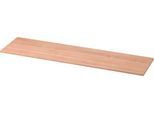 Abdeckplatte TOPAS LINE, für Regale und Schränke, B 1605 mm, Nussbaum-Dekor