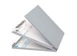 Klemmbrett, DIN A4, Aluminium, mit Formularhalterbox