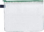 Reißverschluss-Sammelbeutel, für Format DIN B4, B 415 x H 320 mm, grün, 10 Stück