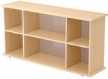 Sideboard TARA, B 1661 x T 448 x H 840 mm, Ahorn-Dekor