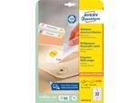 AVERY Zweckform Universal-Etiketten, 96 x 16,9 mm, wiederablösbar