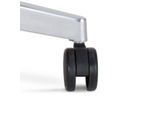 Nowy Styl Bürostuhlrollen ESHH, für harte Böden, Ø 65 mm, Kunststoff, schwarz, 5 Stück