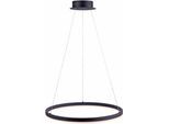 LED-Pendelleuchte TITUS, höhenverstellbar, stufenlos dimmbar, LED austauschbar, Ø 600 mm