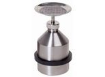 Sparanfeuchter, Edelstahl 1.4404, 1 l, Ø 132 x H 258 mm, federnd gelagerter Tränkteller