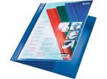 LEITZ® Schnellhefter Exquisit, DIN A4, PVC, blau