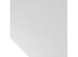 Trapezplatte ULM, B 1200 x T 1200 mm, lichtgrau