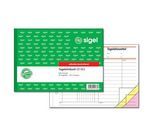 Tagelohnzettel Sigel SD065, selbstdurchschreibend, DIN A5 quer, 3 x 40 Blatt