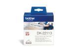 Brother Endlos-Etikett DK-22213, 62mm x 15,24m, Film transparent