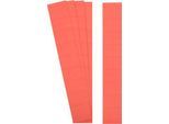 Steckkarten für Ultradex Stecktafeln Planrecord, beschreibbar, B 50 x H 32 mm, Karton, rot, 90 Stück