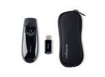 Presenter Kensington Expert K72426EU, Reichweite 45 m, Joystick-Cursor, USB-Receiver, grüner Laserpointer, schwarz