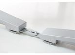 Schäfer Shop Genius Abstandhalter ERGOSTYLE S, 2 Stück, weißalu