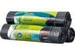 Secolan® Abfallsäcke, Material Recycling-Polyethylen, 200 Liter, schwarz, 8 Stück