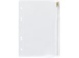 LEITZ Sammelbeutel, mit Gleitverschluss, PVC transparent, DIN A5