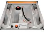 Mobile Tankstelle CEMO DT-Mobil Easy 980 l, ohne Pumpe, Schnellkupplung, B 1270 x T 1070 x H 1120 mm