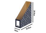 Stehsammler BANKERS BOX® Décor, FSC®-zertifizierter Karton, L 237 x B 106 x H 303 mm, für DIN A4 Formate, mitternachtsblau, 5 Stück