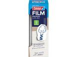 tesafilm® Paper Klebefilm, transparent, 19 mm x 33 m, leise abrollend, lösungsmittelfrei, 1 Rolle