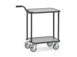 fetra Griffroller "Grey Edition", Stahl, anthrazitgrau, 2 Etagen, L 600 x B 450 mm, bis 250 kg