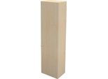 Schäfer Shop Genius Flügeltürenschrank TETRIS WALL, 6 Ordnerhöhen, Türanschlag rechts, B 600 x T 440 x H 2250 mm, Ahorn-Dekor