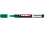 Lackmarker Edding 50 EcoLine, Schreibfarbe Grün, Rundspitze, Strichstärke 2-3 mm, mit Kappe, wasserbasiert, nachfüllbar, 1 Stück