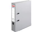 herlitz Ordner maX.file protect plus, DIN A4, Rückenbreite 80 mm, grau