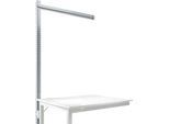 Aufbauportal f. Ansatztisch STANDARD Arbeitstisch-/Werkbanksystem UNIVERSAL/PROFI, 1250 mm, alusilber