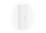 Schrank NEVADA, B 800 x T 445 x H 2225 mm, weiß