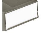 Frontetiketten, für ReBox Schubladen Serie 6316-30R, 6416-30R, 6516-30R, A4-Bogen mit 8 Etiketten, Papier, weiß