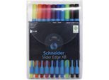 Mix-Set Kugelschreiber Slider Edge XB, 10er-Etui