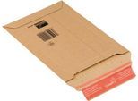 Versandtaschen ColomPac, Wellpappe, haftklebend, 20 Stück, B 185 x H 270 mm, braun