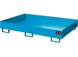 Regalwanne Typ RW/RW 1800, ohne Gitterrost, blau RAL5012