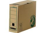 Archivschachtel Bankers Box® Earth, DIN A4, Rückenbreite 100 mm, 100 % Recycling-Karton, 20 Stück