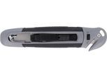 Westcott Sicherheitscutter mit Foliencutter, 18 mm, schwarz/grau