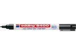 edding 8400, CD/DVD/Blu-ray Disc Marker, 1 Stück, schwarz