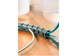 Kabelschutzschlauch Helawrap, L 2 m x Ø 25 mm, silber
