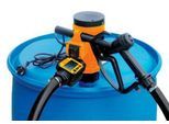 Elektropumpe CEMO, 230V, 35 l/min effektiv, 4 m Anschlusskabel, 6 m Schlauch, Zapfventil