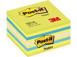 POST-IT Haftnotiz Würfel, 76 mm x 76 mm, neongrün