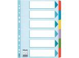 Register Mylar, A4, 6 Taben blanko