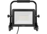 ANSMANN FL50W-AC LED Arbeitsstrahler, Kabelgebunden, 5.400 Lumen, IP65, Stoßfest, 360° Leuchtenkopf und Tragegriff, schwarz