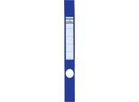 Durable Ordnerrückenschilder Ordofix, Rückenbreite 60 mm, selbstklebend, 10 Stück, blau