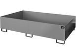 Regalwanne Typ RW/RW 2200-2, ohne Gitterrost, grau RAL7005