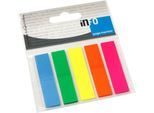 INFO Haftstreifen Page Marker, 12 mm x 50 mm, 5 x 25 Blatt, Rechteck