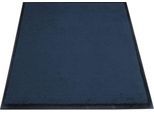 Schmutzfangmatte miltex Eazycare Style, eckig, antistatisch, UV-beständig, waschbar, High-Twist-Nylon & Niltrilgummi, 750 x 850 mm, stahlblau