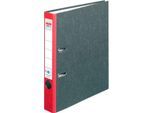 Ordner herlitz maX.file nature, DIN A4, Rückenschild geklebt, Hartpappe, Rückenbreite 50, rot, 1 Stück