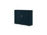 Rollladenschrank, 3 OH, 1teilig, ohne Mitteltrennwand, B 1350 mm, graphit